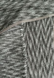 Pair Of Black And Grey Rag Throw Rugs - thumbnail 3 of 3