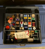 Vintage Singer Sewing Machine and Sewing Lot - thumbnail 4 of 4