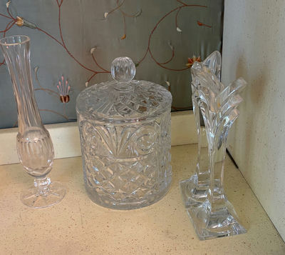 4 Piece Lot Crystal Waterford?? - Image 1 of 1