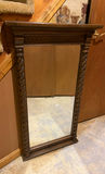 Vintage Large Heavy Twist Wall Mirror - thumbnail 1 of 2