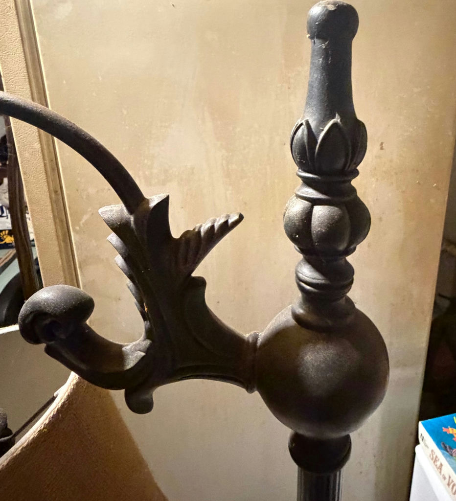 Vintage Heavy Floor Lamp - image 2 of 3