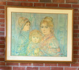 Large Edna Hibel Print 427/1000 - thumbnail 1 of 4