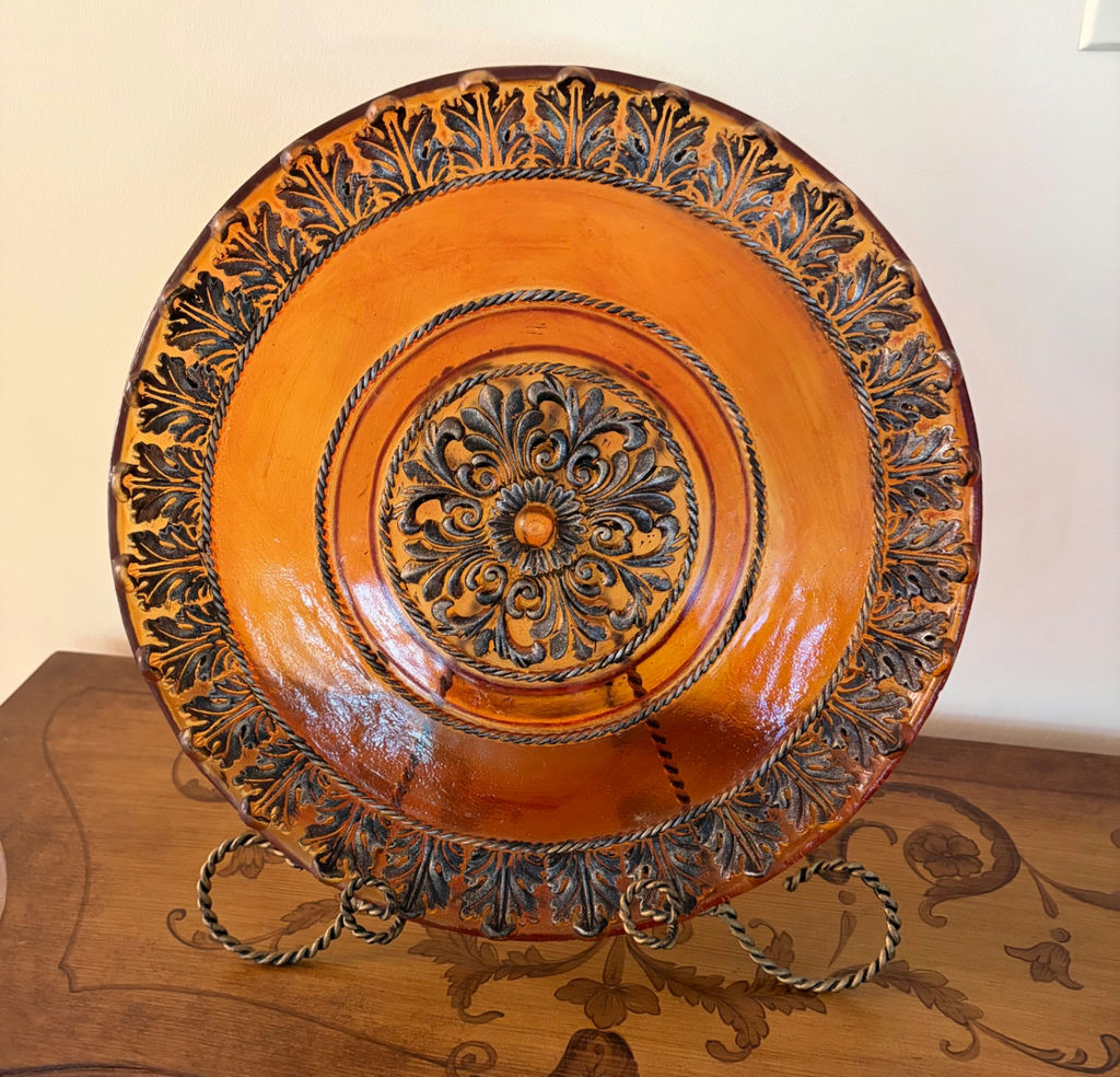 Decorative Plate with Stand - image 1 of 2