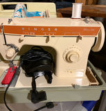Vintage Singer Sewing Machine and Sewing Lot - thumbnail 2 of 4