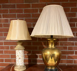 2 Lamps Seashells and Brass - thumbnail 1 of 1