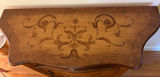 Vintage Wooden Cabinet with Floral Motif - thumbnail 3 of 5