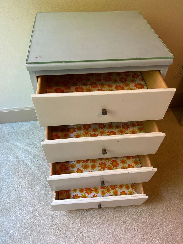 Framed Print of the Pearl St Mall in Boulder, small Painted Wood Dresser - image 7 of 10