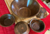 Wood Cutting Boards, Cutlery, Salad Set - thumbnail 7 of 9
