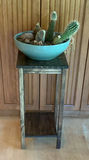 Small Pedestal Table With Cactus Garden - thumbnail 1 of 4