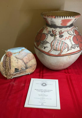 New Mexican Large Pot And More - Image 1 of 7