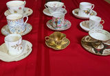 British Sterling Antique Tongs, Porcelain Tea Cups And More - thumbnail 5 of 14