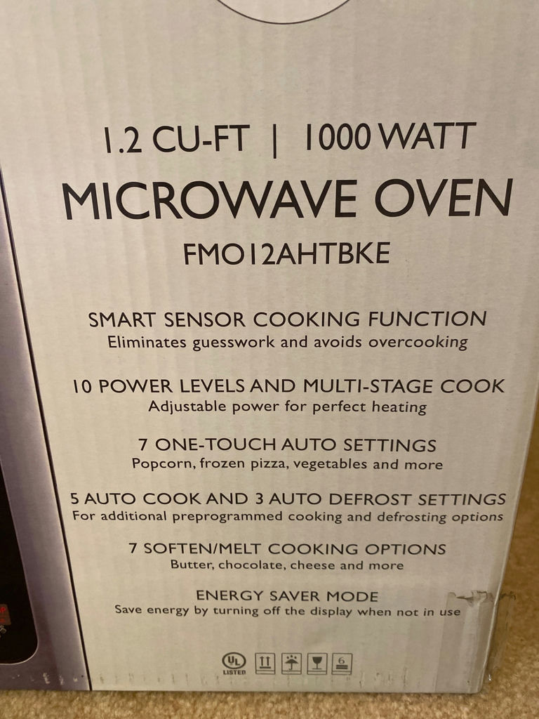 NEW - Microwave Oven in Box - image 2 of 3