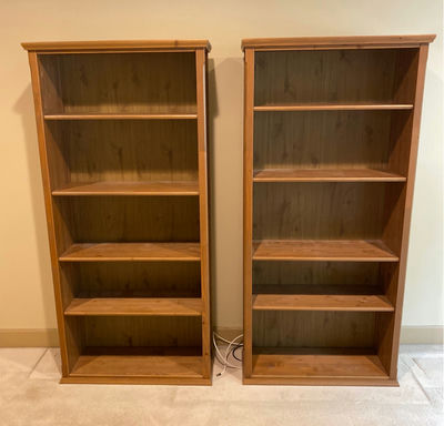 Wooden Bookcases - Image 1 of 4