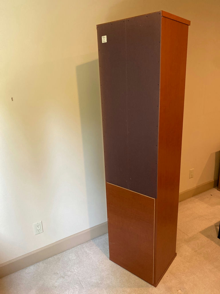 Wooden Bookshelf and Two End Tables - image 3 of 7