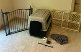 Large Dog Crate, Gates and Training Tools - thumbnail 1 of 6