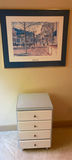 Framed Print of the Pearl St Mall in Boulder, small Painted Wood Dresser - thumbnail 1 of 10