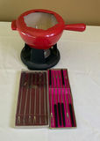 Le Creuset fondue pot with forks and accessories - thumbnail 1 of 4
