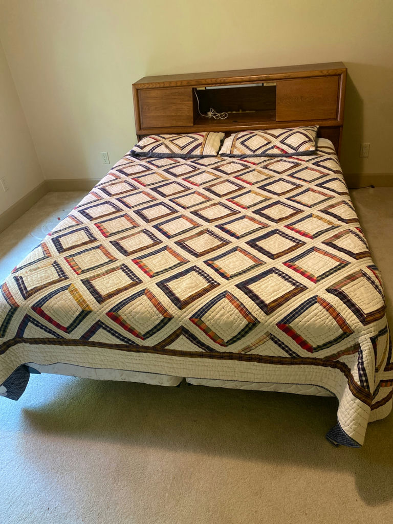Queen Size Bed With Headboard and More - image 1 of 9