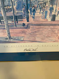 Framed Print of the Pearl St Mall in Boulder, small Painted Wood Dresser - thumbnail 3 of 10