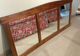 Long Horizontal Wood Mirror - thumbnail 1 of 6