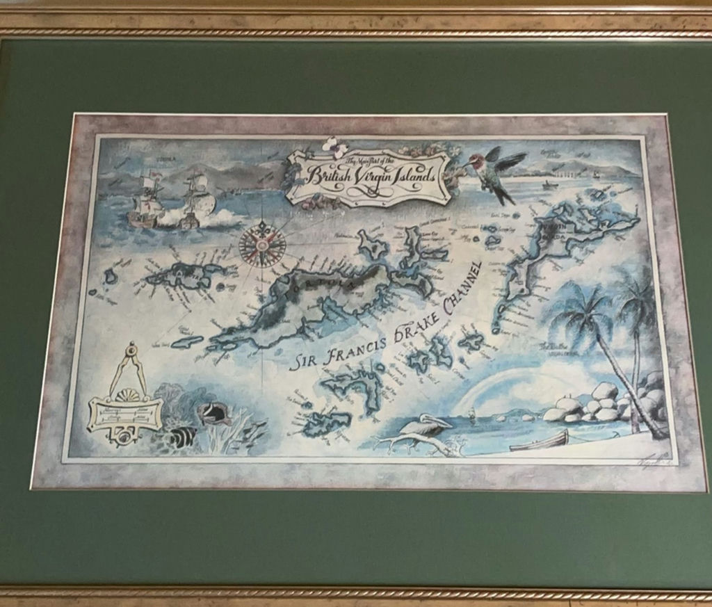 Ships And Map Art - image 2 of 8