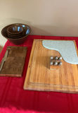 Wood Cutting Boards, Cutlery, Salad Set - thumbnail 1 of 9
