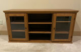 IKEA Wooden Media Cabinet - thumbnail 1 of 5