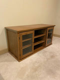 IKEA Wooden Media Cabinet - thumbnail 2 of 5