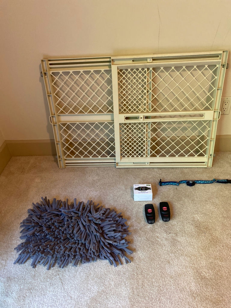 Large Dog Crate, Gates and Training Tools - image 5 of 6