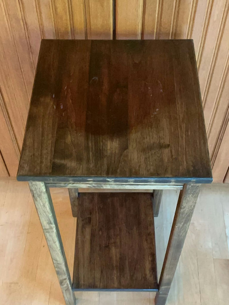 Small Pedestal Table With Cactus Garden - image 2 of 4