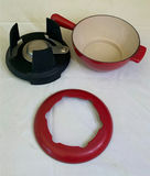 Le Creuset fondue pot with forks and accessories - thumbnail 2 of 4