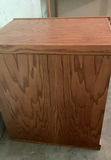 Two Drawer Oak Filing Cabinet - thumbnail 4 of 6