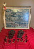 African Masks, Napkin Rings, Well Known Wall Art - thumbnail 1 of 7