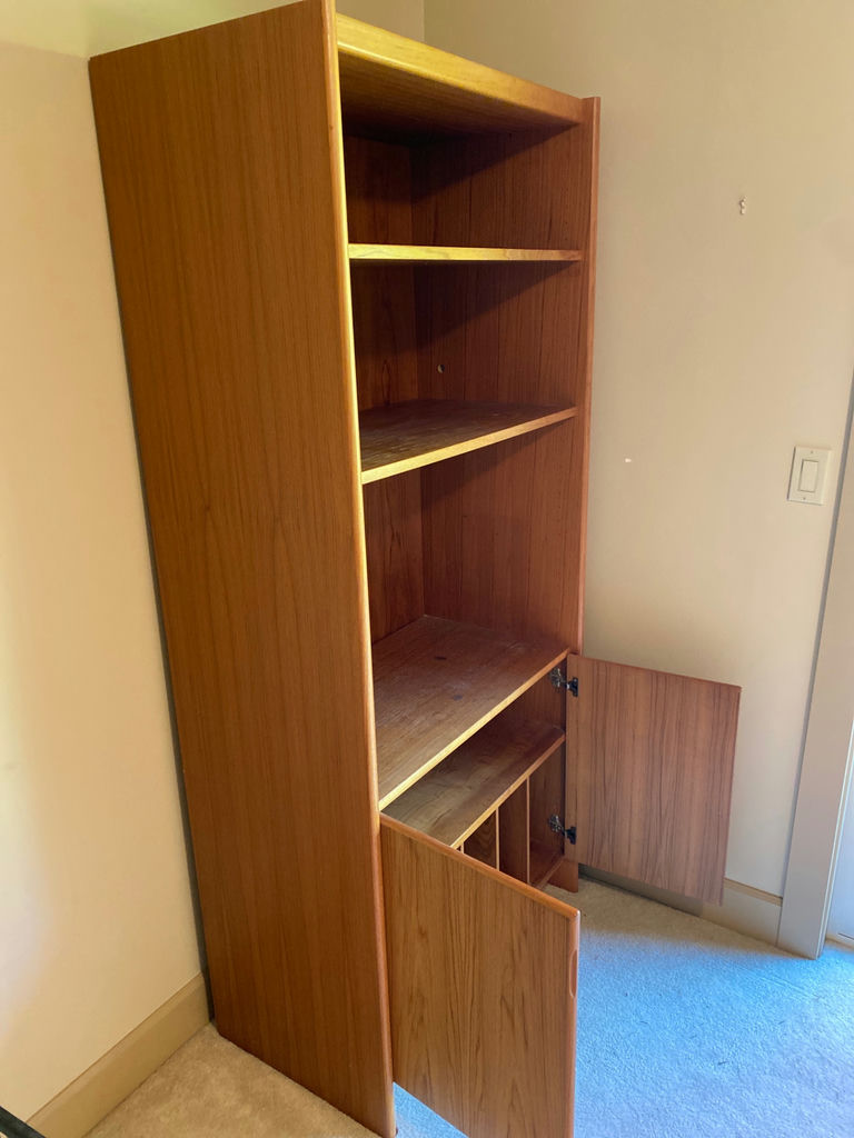 Tall Wooden Cabinet - image 3 of 4