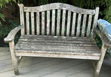 Weathered Wooden Bench - thumbnail 3 of 3