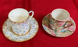 British Sterling Antique Tongs, Porcelain Tea Cups And More - thumbnail 10 of 14
