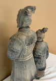Two Terra Cotta Chinese Warriors - thumbnail 4 of 7