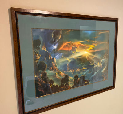 Framed Large Lithograph by Dale Terbush - Image 1 of 6