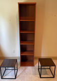Wooden Bookshelf and Two End Tables - thumbnail 1 of 7