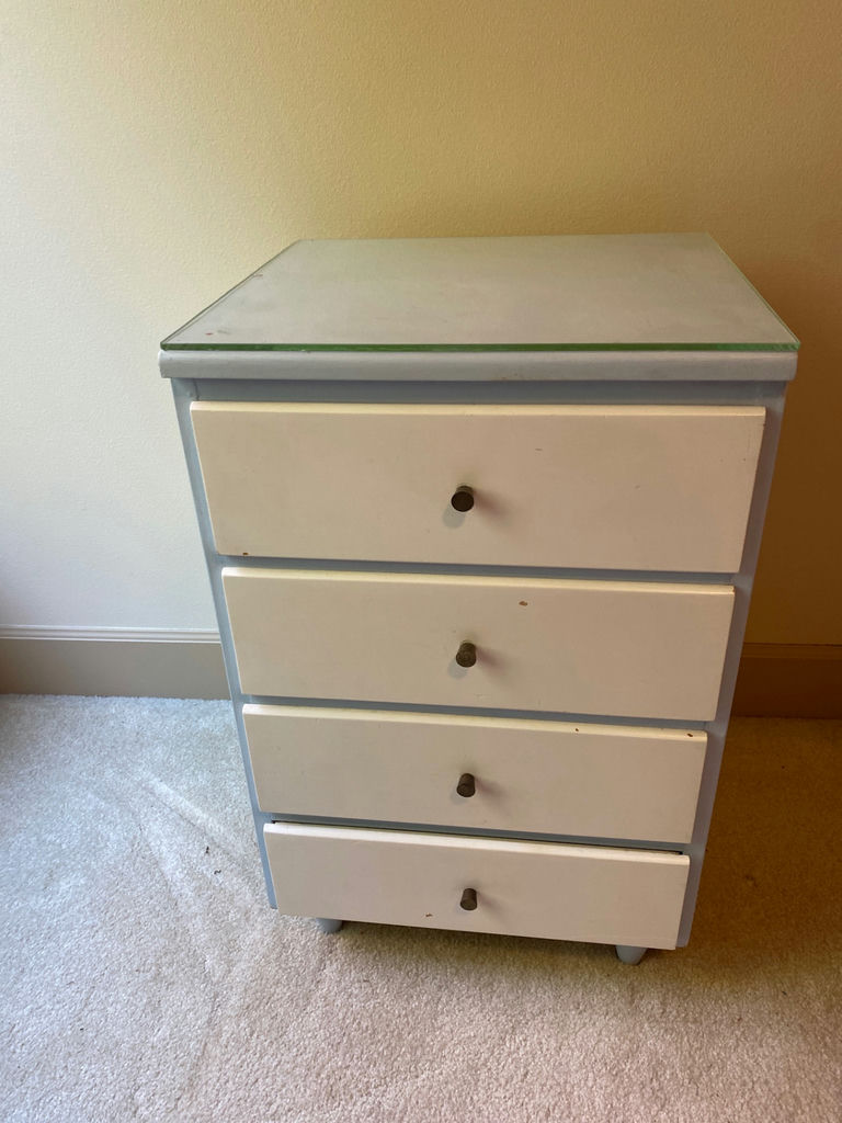 Framed Print of the Pearl St Mall in Boulder, small Painted Wood Dresser - image 6 of 10