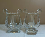 Framed famous Bible Phrase about Love, wooden angel, glass vintage bookends - thumbnail 8 of 10