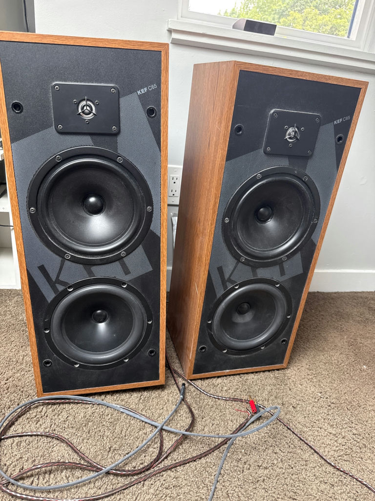 Pair of KEF C65 floorstanding speakers - image 2 of 3