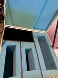 Blue flight cases with foam interiors - thumbnail 3 of 3
