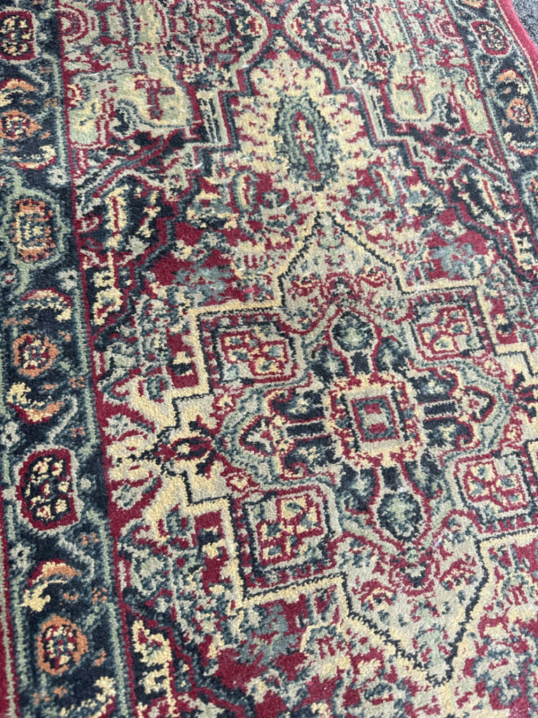 Oriental patterned runner rug - image 3 of 5