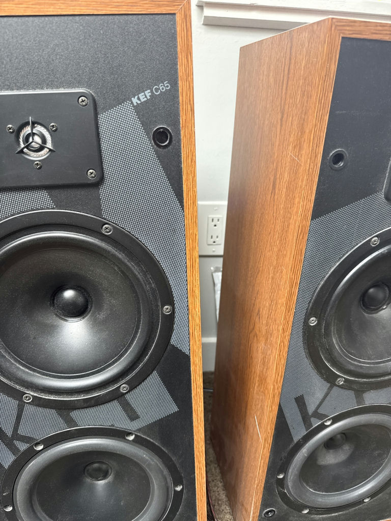 Pair of KEF C65 floorstanding speakers - image 3 of 3