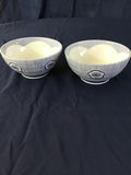 Pair of blue and white ceramic bowls - thumbnail 1 of 3