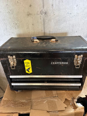 Craftsman 3-drawer metal tool chest - Image 1 of 5