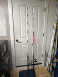 Two fishing rods with spinning reels - thumbnail 2 of 5