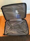 Blue Samsonite hard-shell rolling suitcase - thumbnail 5 of 5
