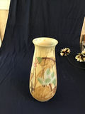 Decorative ceramic vase with botanical painting 18 inches - thumbnail 1 of 3